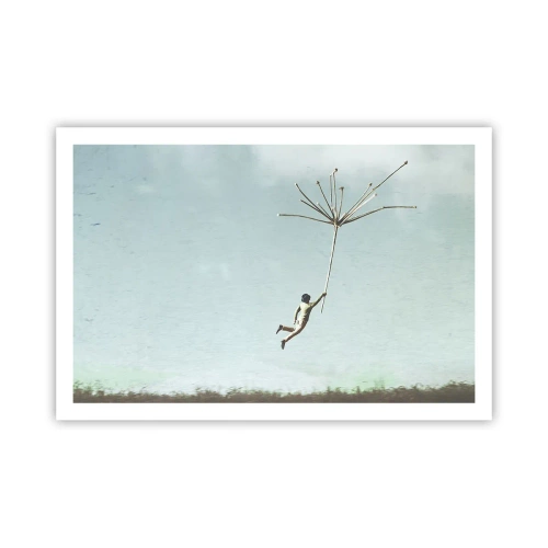 Plagát - Lietajúca púpava - 91x61 cm