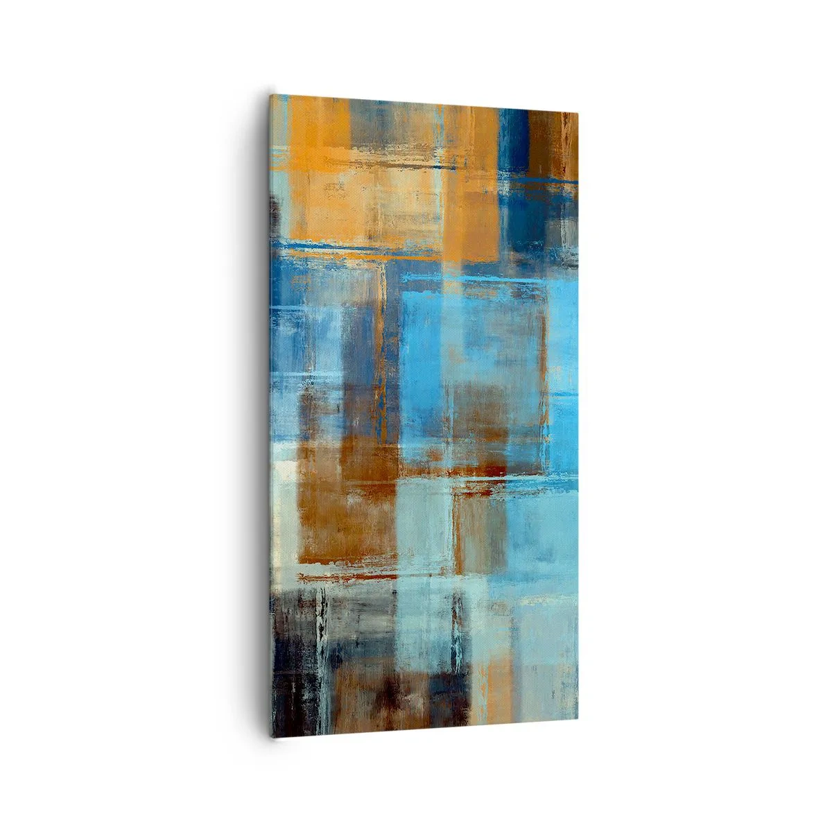 Obraz na plátne - Cez modrý závoj - 65x120 cm