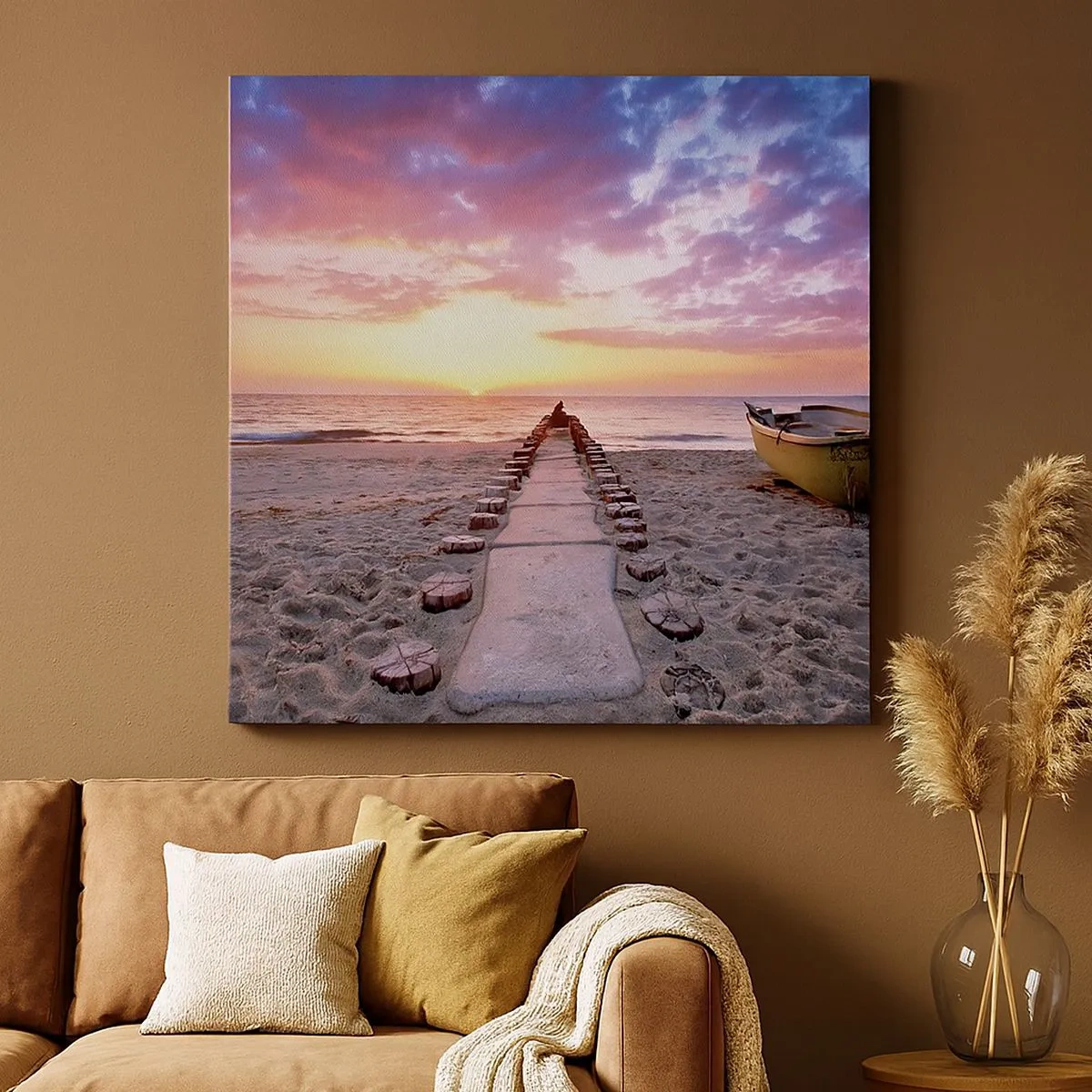 Obraz na plátne - Okamih hlbokého zážitku - 30x30 cm