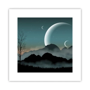 Plagát - Karneval hviezdnej noci - 30x30 cm