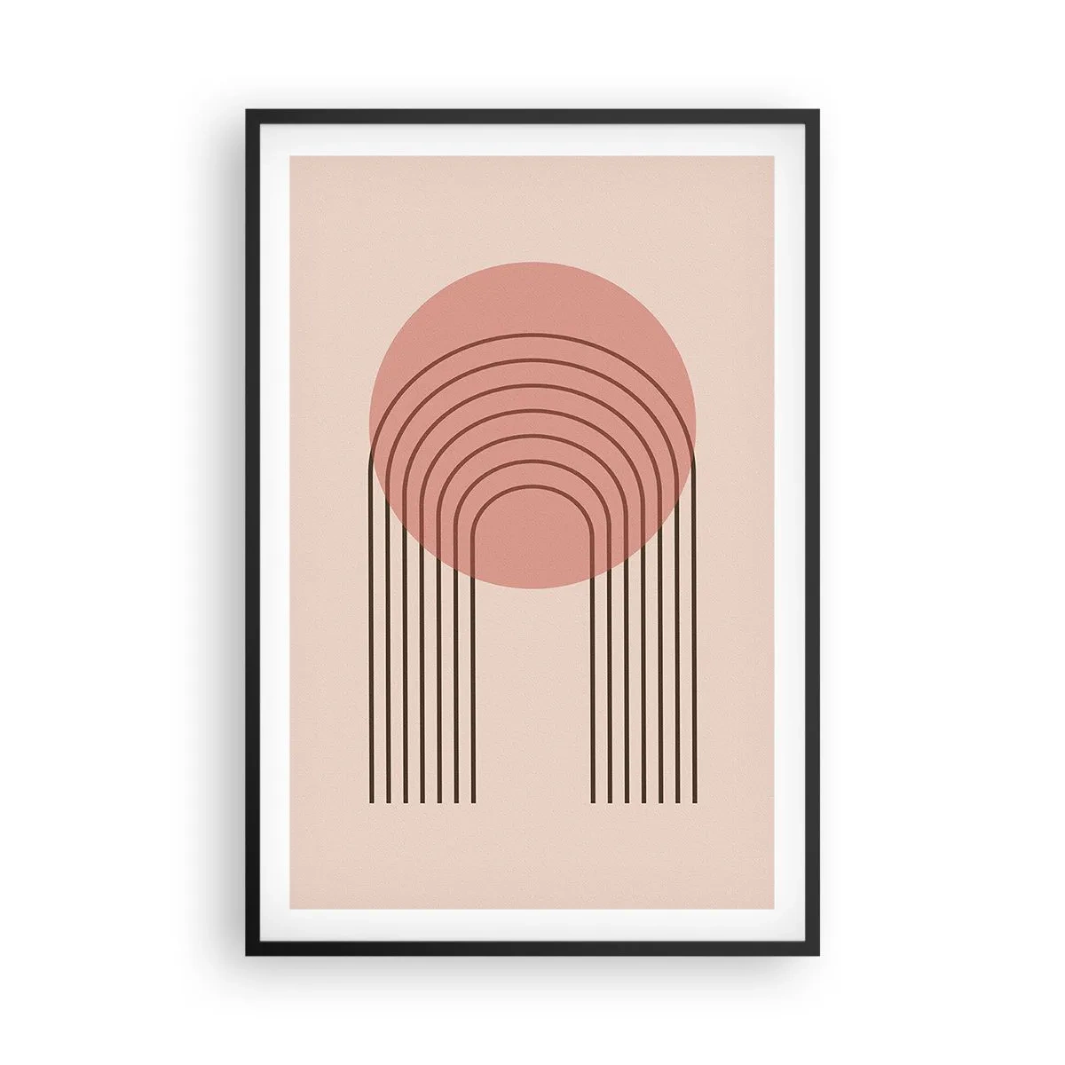 Plagát v čiernom ráme - Neodolateľná príťažlivosť - 61x91 cm