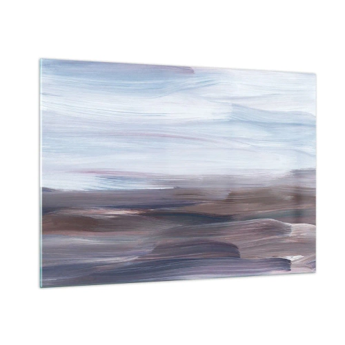 Obraz na skle - Živly: voda - 100x70 cm