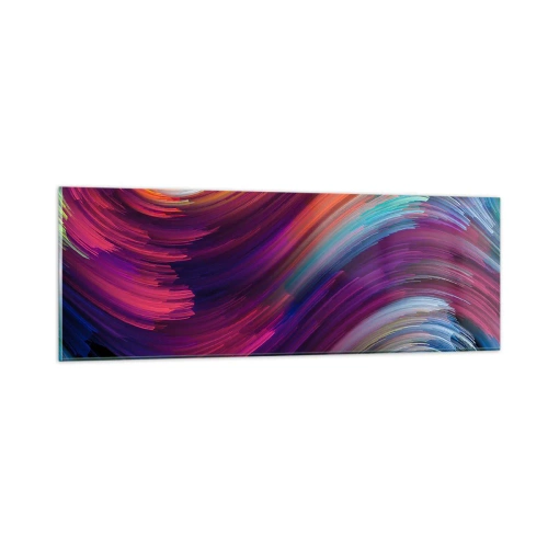 Obraz na skle - Začiatok nového sveta - 90x30 cm