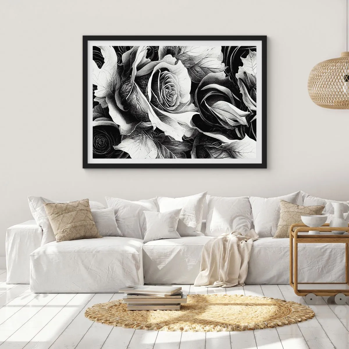 Plagát v čiernom ráme - Navždy kráľovná - 70x50 cm