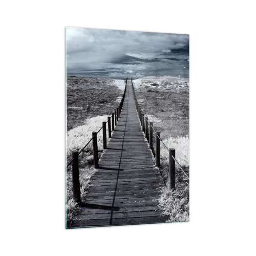 Obraz na skle - Na samotný breh - 70x100 cm