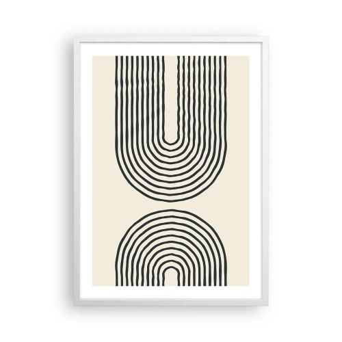 Plagát v bielom ráme - Už čoskoro… - 50x70 cm