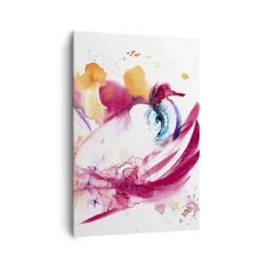 Obraz na plátne - V blízkosti svet rozkvitá - 70x100 cm