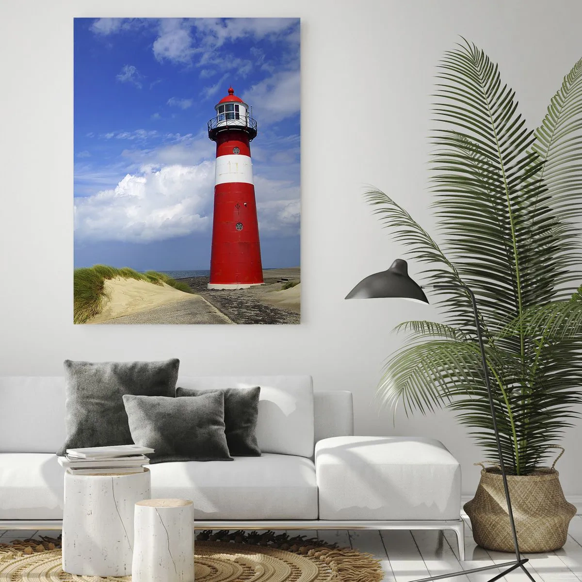 Obraz na skle - Vysnená samota - 50x70 cm