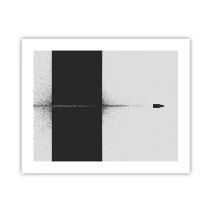 Plagát - Priamo k cieľu - 50x40 cm