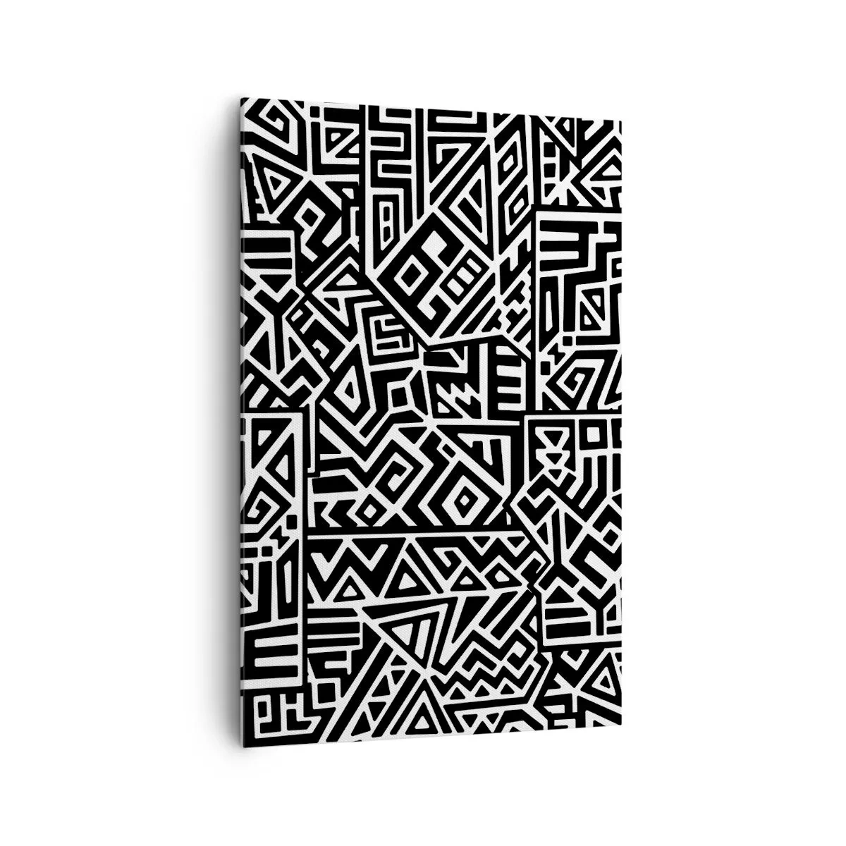 Obraz na plátne - Predkolumbovská kompozícia - 80x120 cm