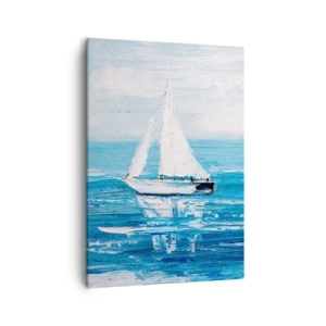 Obraz na plátne - S priateľom po boku - 50x70 cm
