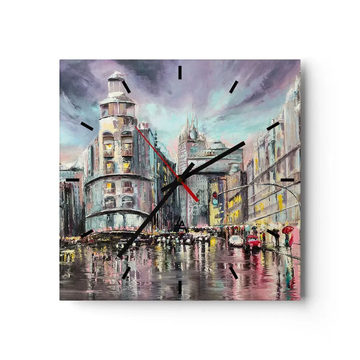 Nástenné hodiny - To bude vydarený večer - 30x30 cm