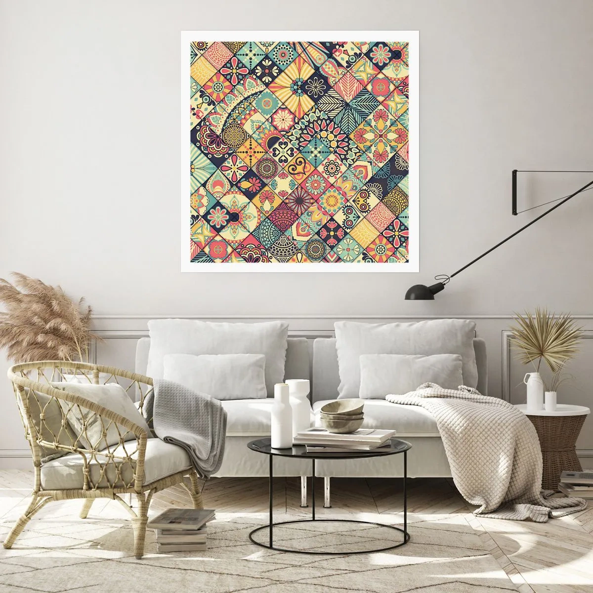 Plagát - Marocká vízia - 60x60 cm