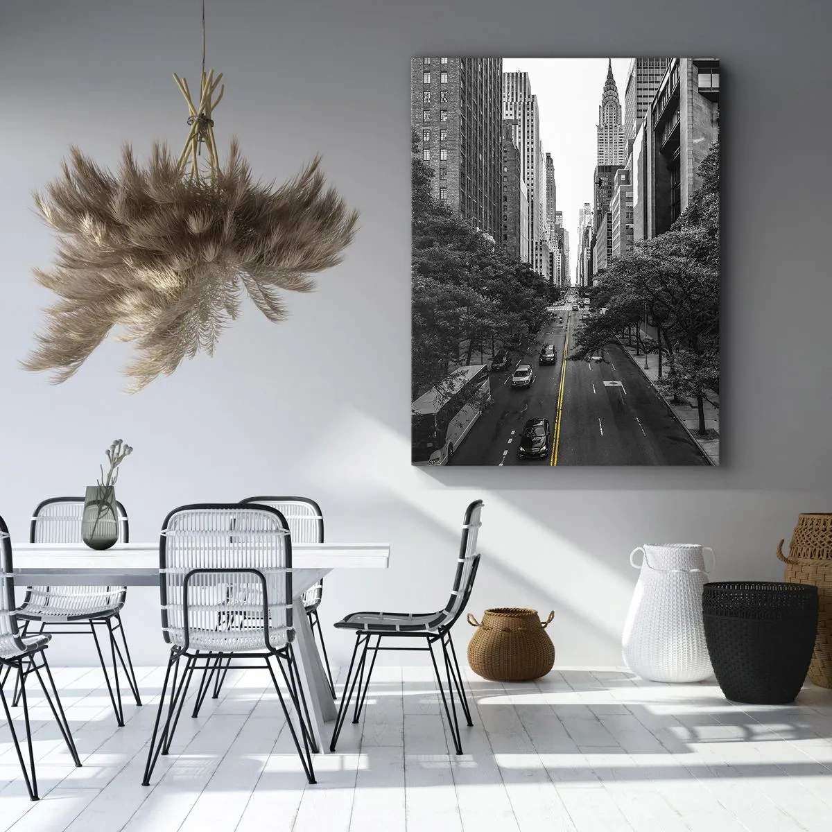 Obraz na plátne - Newyorské ráno - 50x70 cm