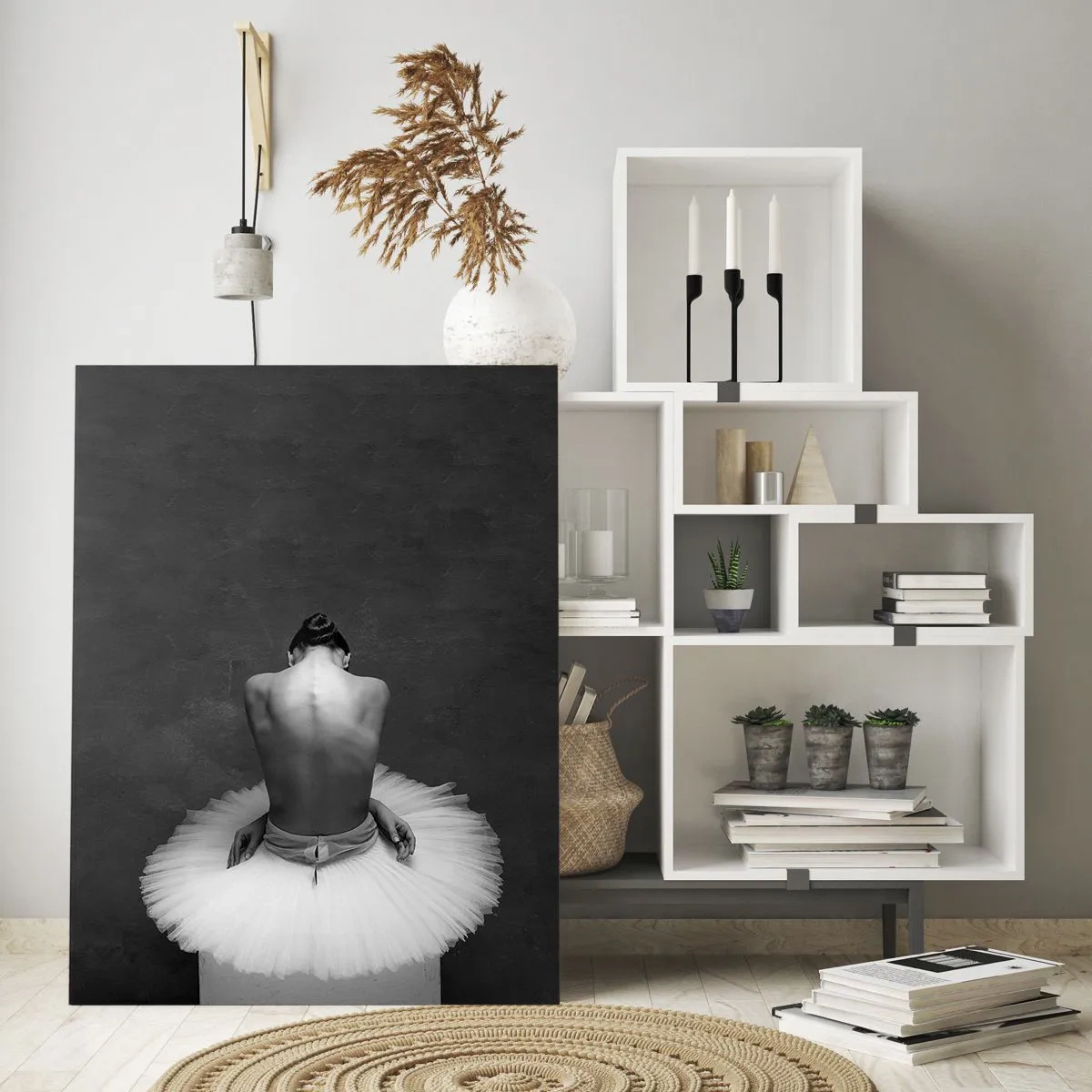 Obraz na skle - Práve prekvitá - 50x70 cm