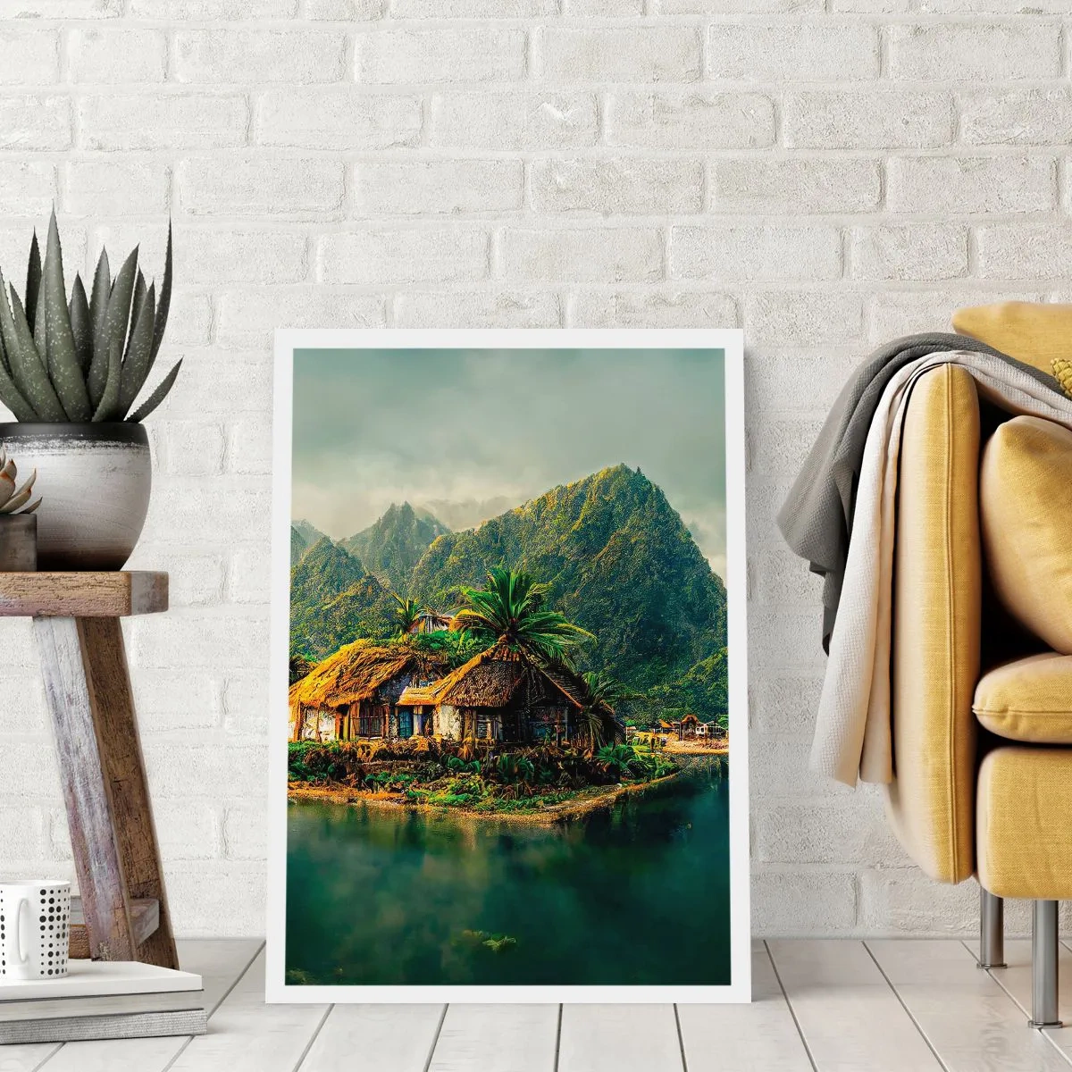 Plagát - Tropický raj - 50x70 cm