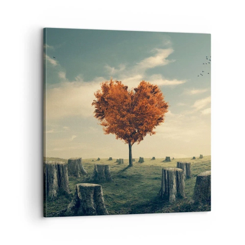 Obraz na plátne - Stále je ešte nádej - 60x60 cm