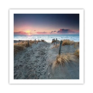 Plagát - Šiel by som s tebou na kraj světa… - 60x60 cm