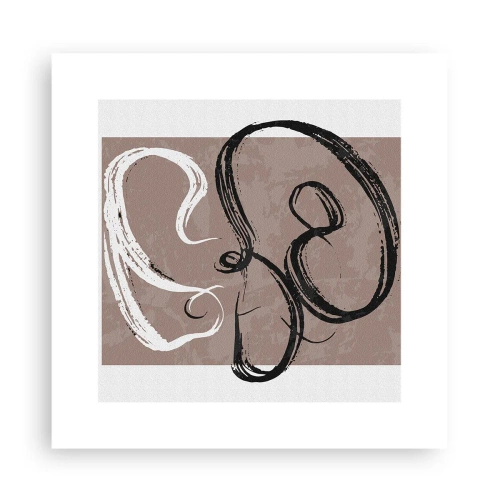 Plagát - Kompozícia – hľadanie úplnosti - 30x30 cm