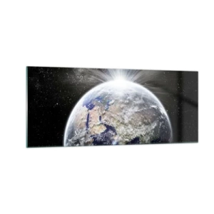 Obraz na skle - V plnom lesku - 100x40 cm