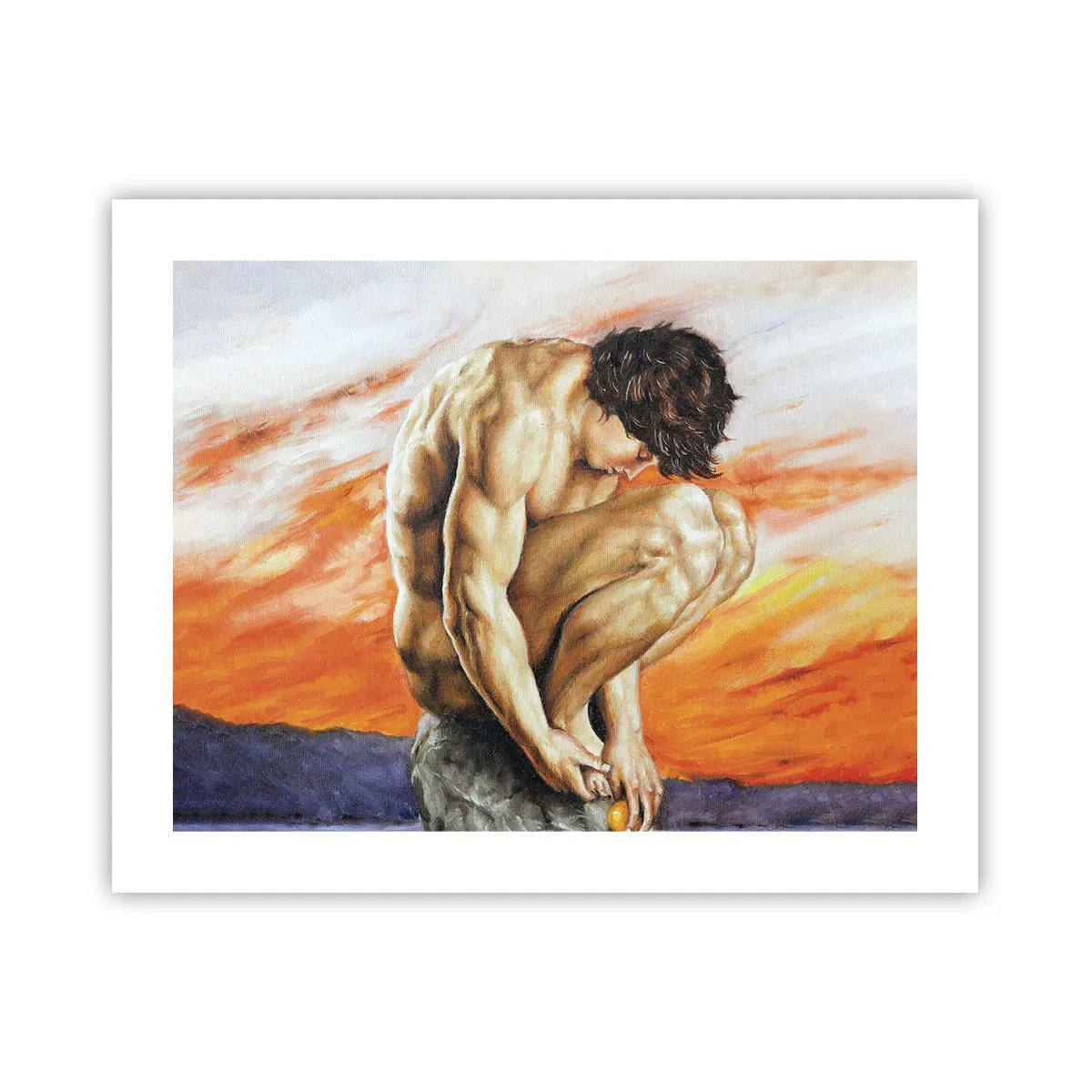 Plagát - Ponorený do seba - 50x40 cm