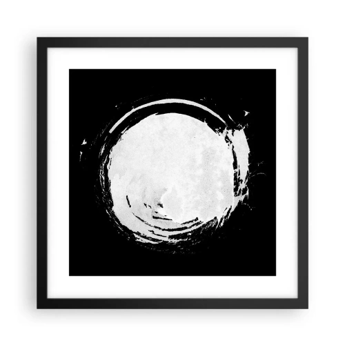 Plagát v čiernom ráme - Správne riešenie - 40x40 cm