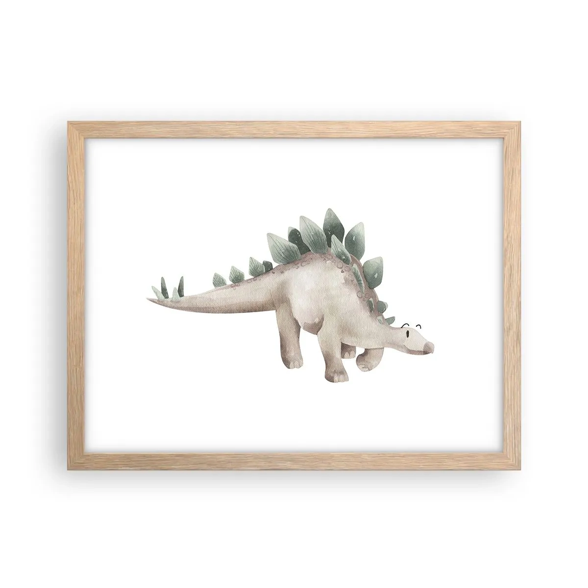 Plagát v ráme zo svetlého duba - Váš priateľ - 40x30 cm