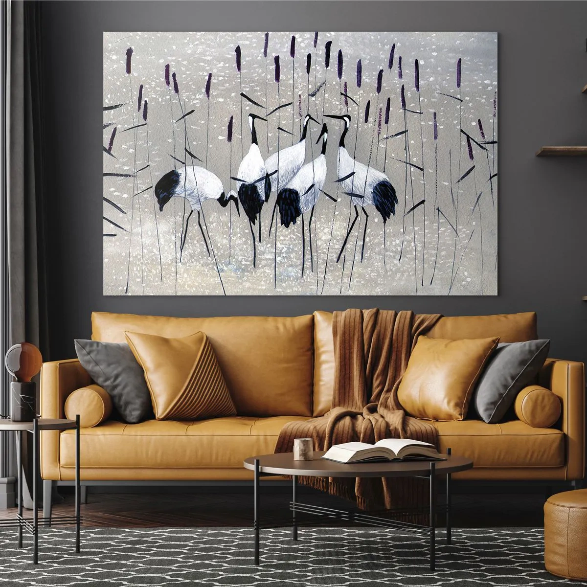 Obraz na skle - Medzi svojimi - 120x80 cm