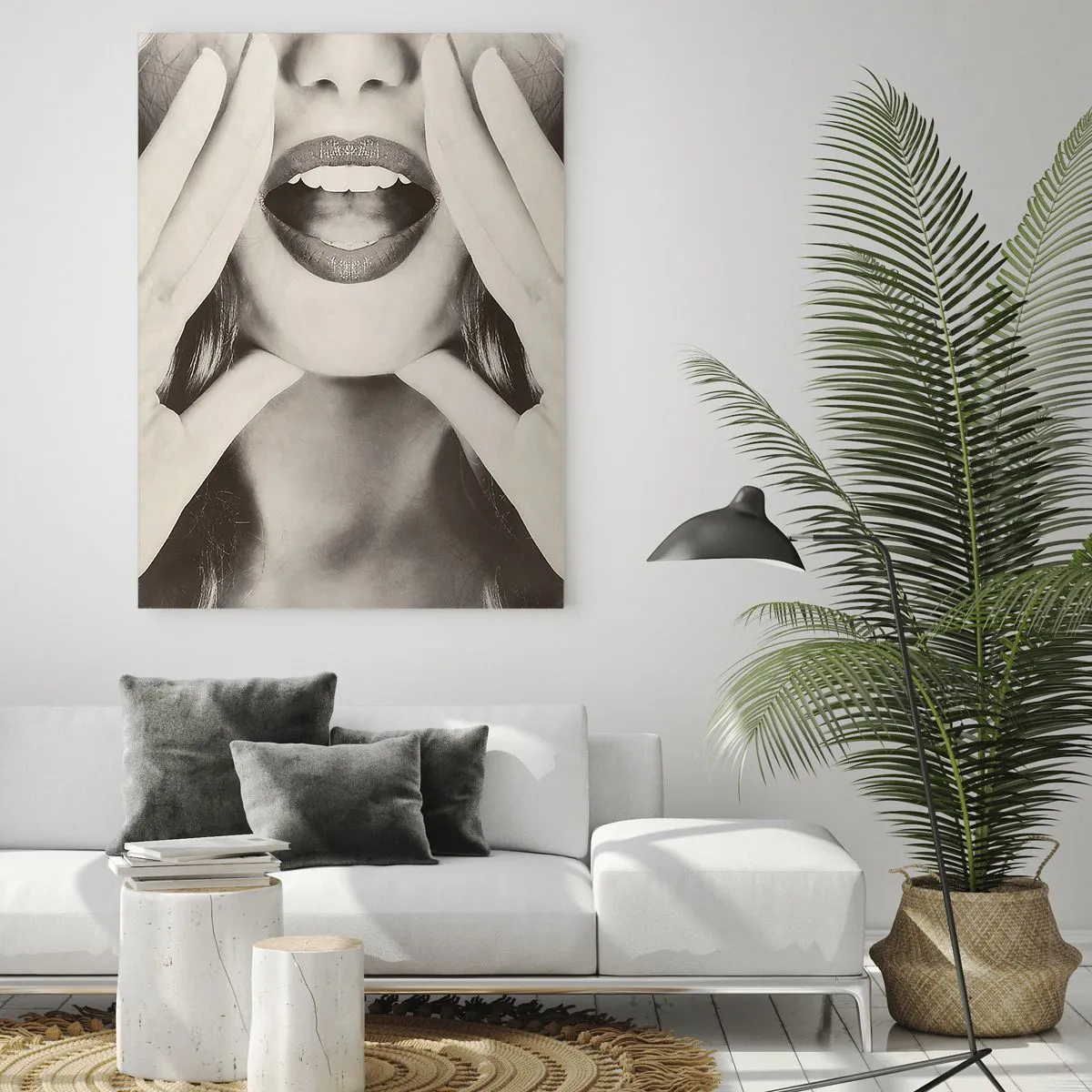 Obraz na skle - Už idem! - 70x100 cm