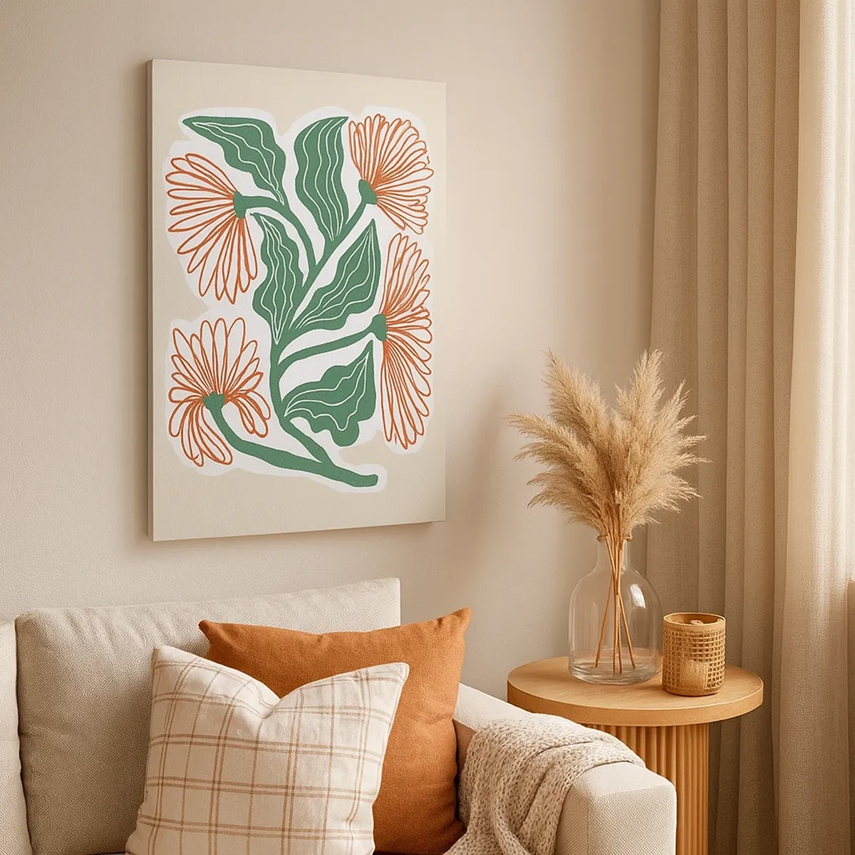 Obraz na plátne - Ľudové aj moderné - 50x70 cm