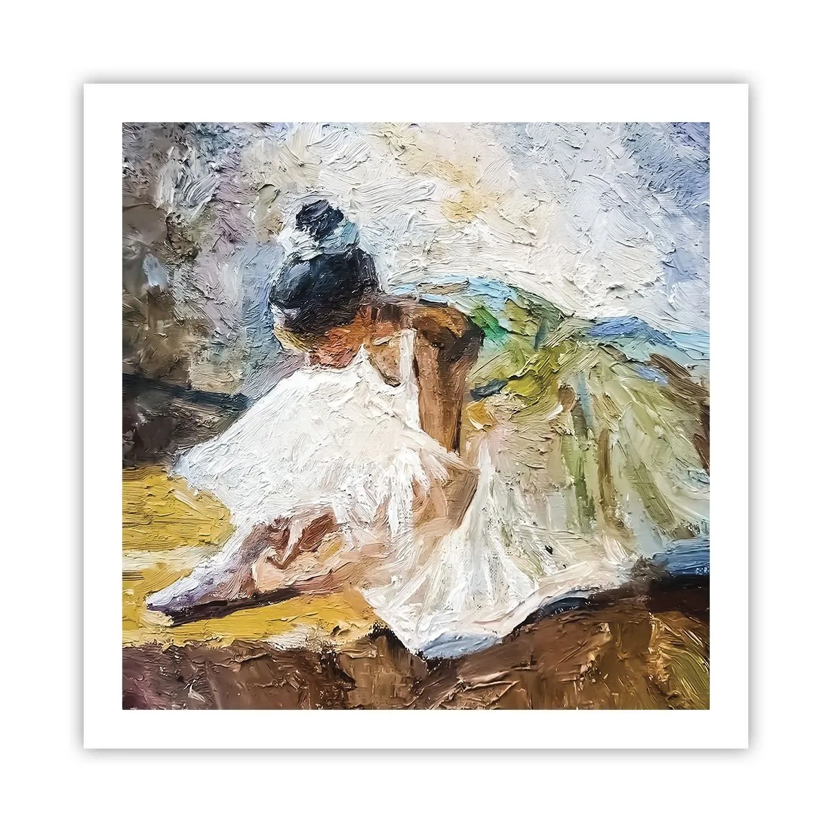 Plagát - Z Degasovho obrazu - 60x60 cm
