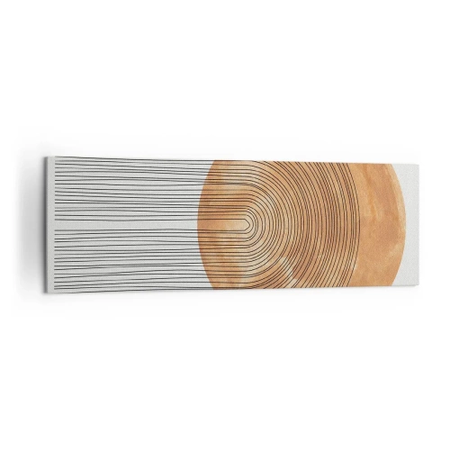 Obraz na plátne - Slnečná kompozícia - 160x50 cm