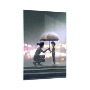 Obraz na skle - A všetko je v poriadku - 70x100 cm