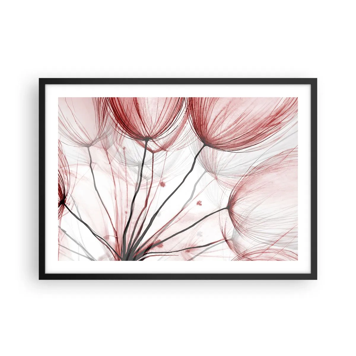 Plagát v čiernom ráme - Pred odletom - 70x50 cm