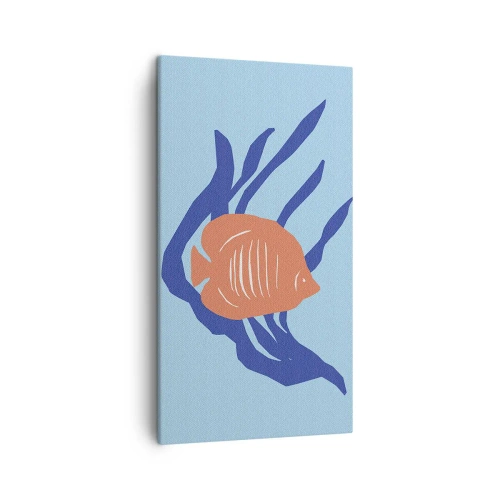 Obraz na plátne - Obyvateľka koralových vôd - 45x80 cm