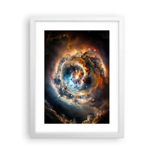 Plagát v bielom ráme - Začiatok - 30x40 cm