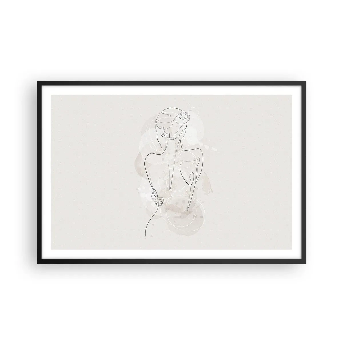 Plagát v čiernom ráme - Ako citlivý nástroj - 91x61 cm