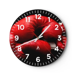 Nástenné hodiny - Emócie boja za nami - 40x40 cm