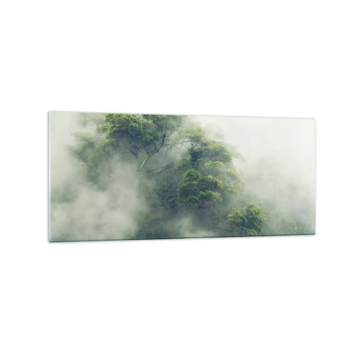 Obraz na skle - Zahalené hmlou - 120x50 cm