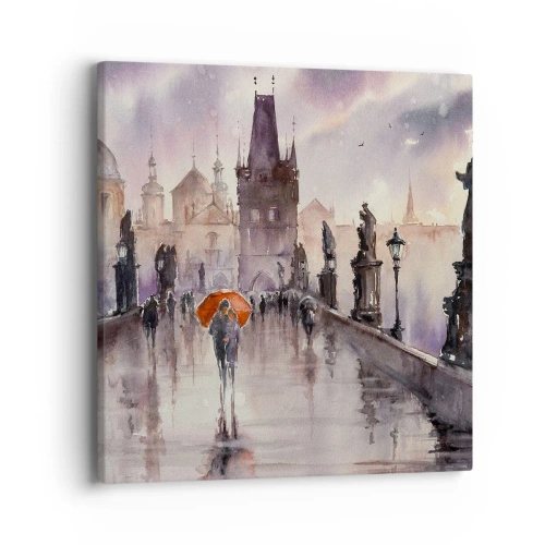 Obraz na plátne - Ľudia sa nemenia - 40x40 cm