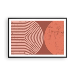 Plagát v čiernom ráme - Blízky vzťah - 91x61 cm