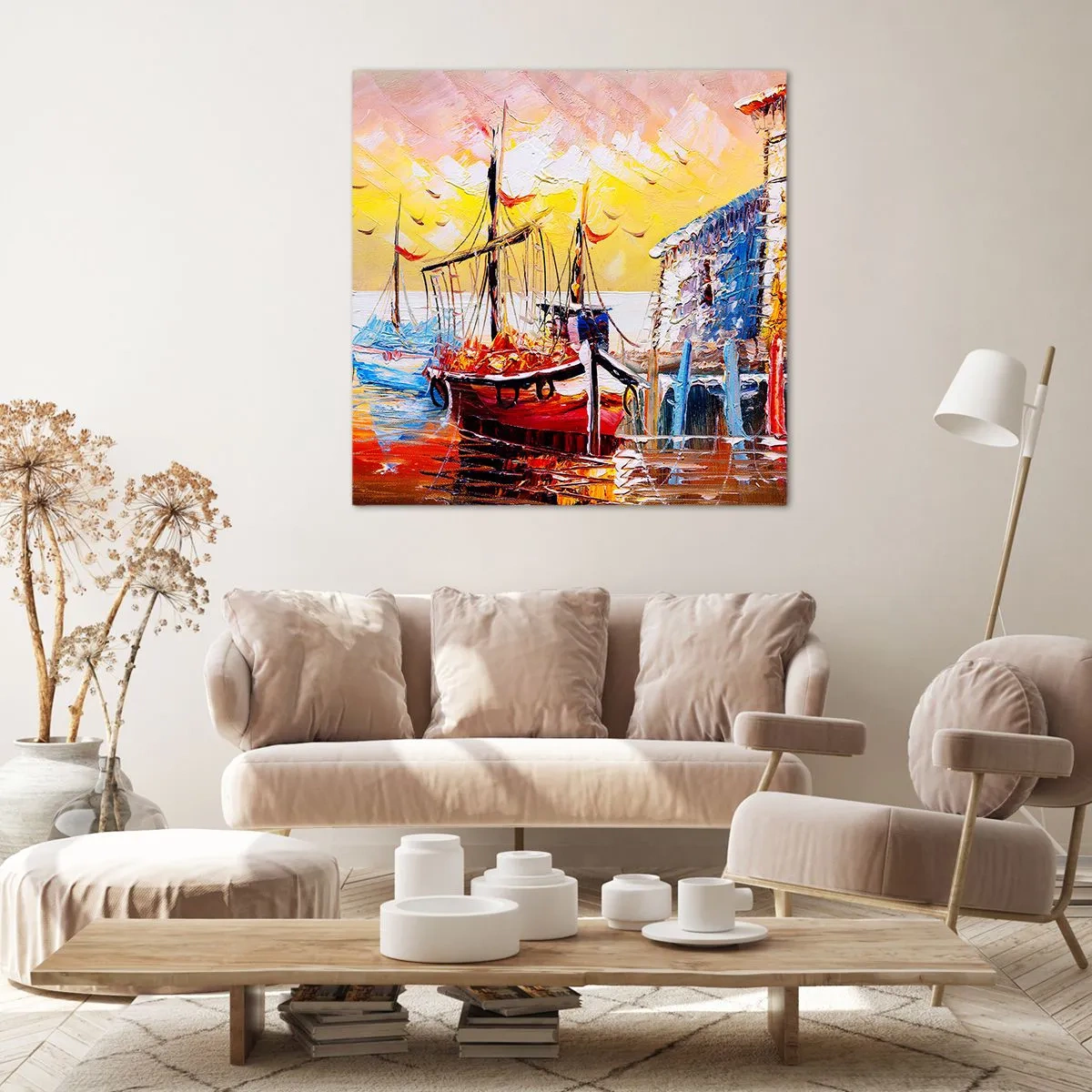 Obraz na plátne - Šťastný návrat - 70x70 cm