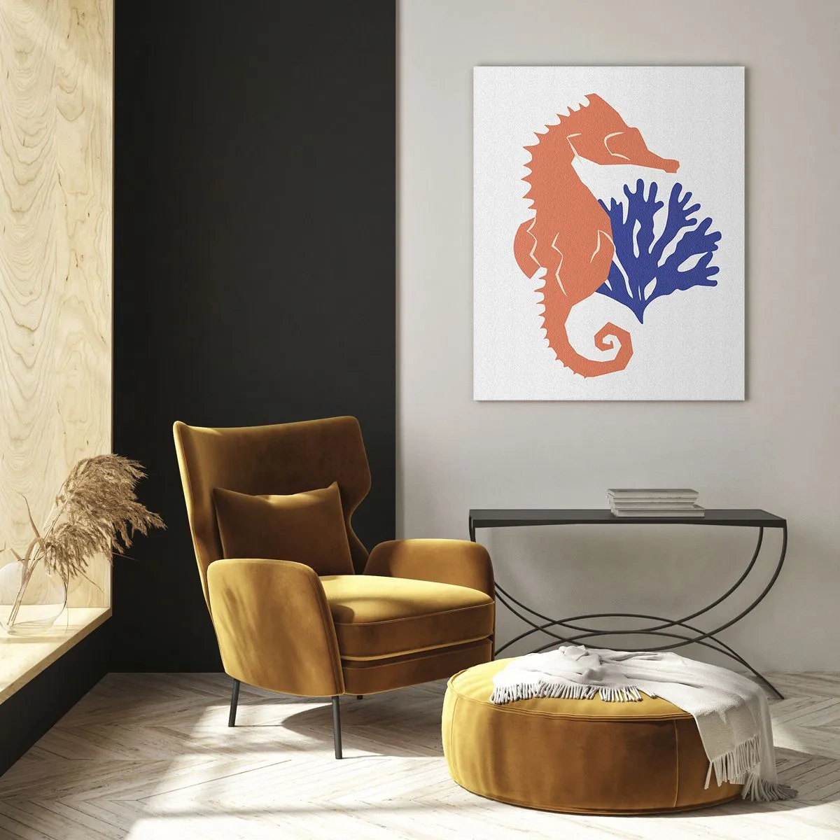 Obraz na skle - Na podvodnej lúke - 80x120 cm