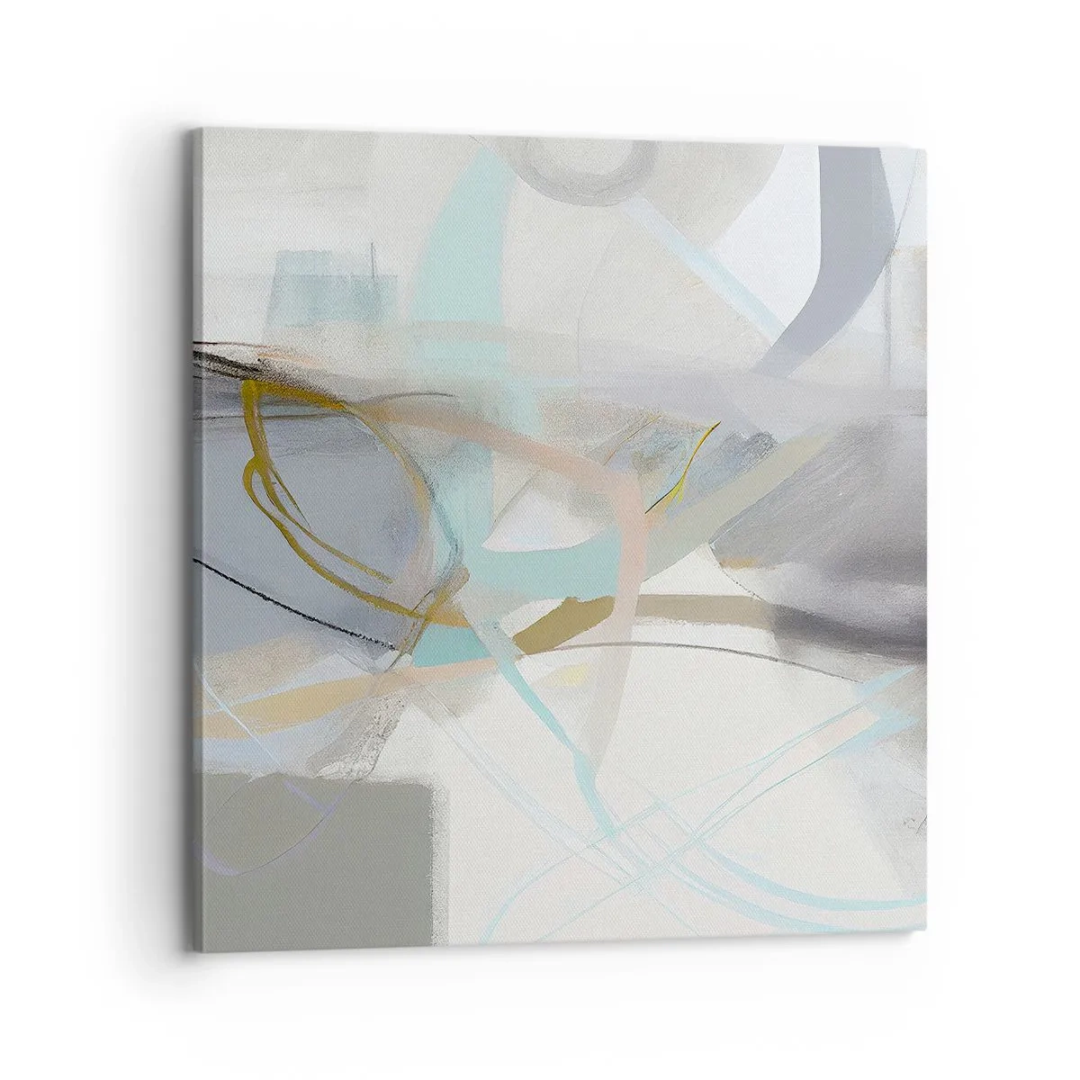 Obraz na plátne - Hmlistá abstrakcia - 70x70 cm