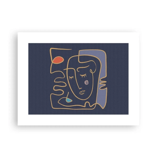 Plagát - V zádumčivosti - 40x30 cm