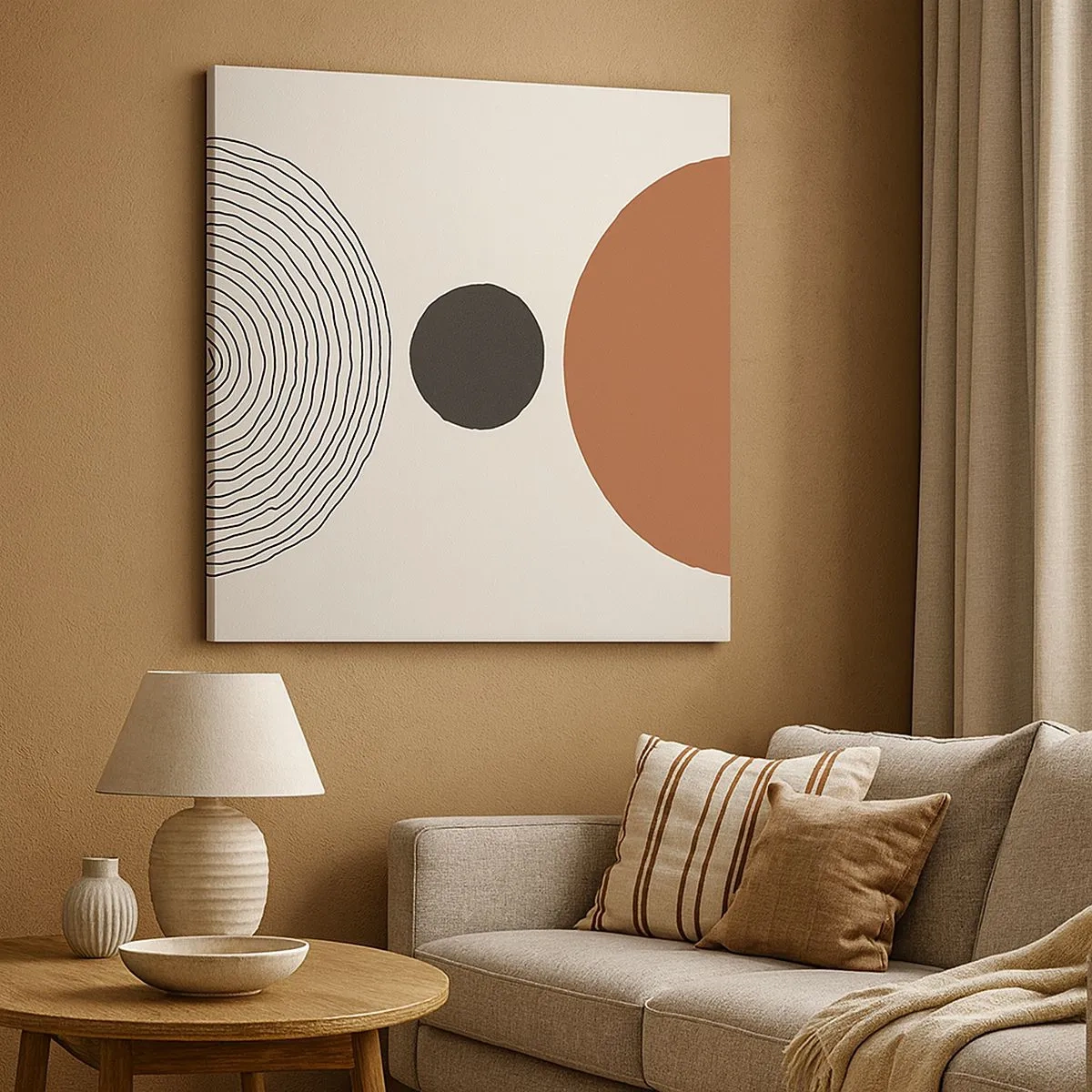 Obraz na plátne - V centre pozornosti - 30x30 cm