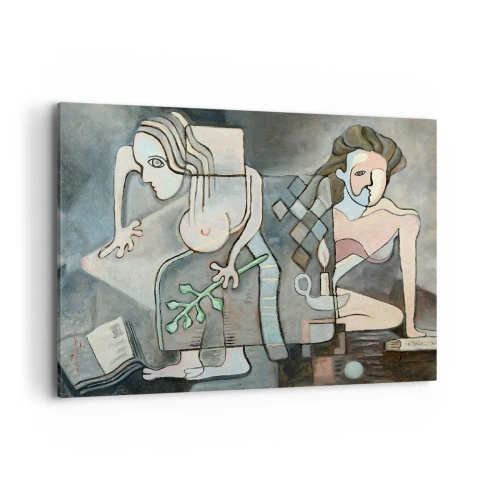 Obraz na plátne - Mozaika ducha a hmoty - 100x70 cm