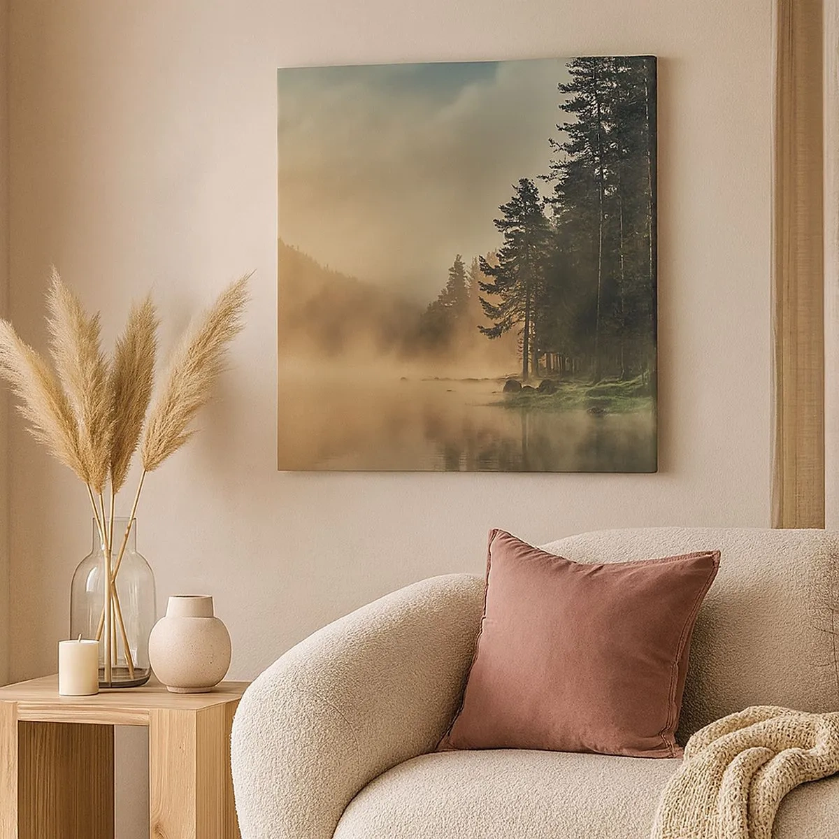 Obraz na plátne - Zrodenie dňa - 30x30 cm