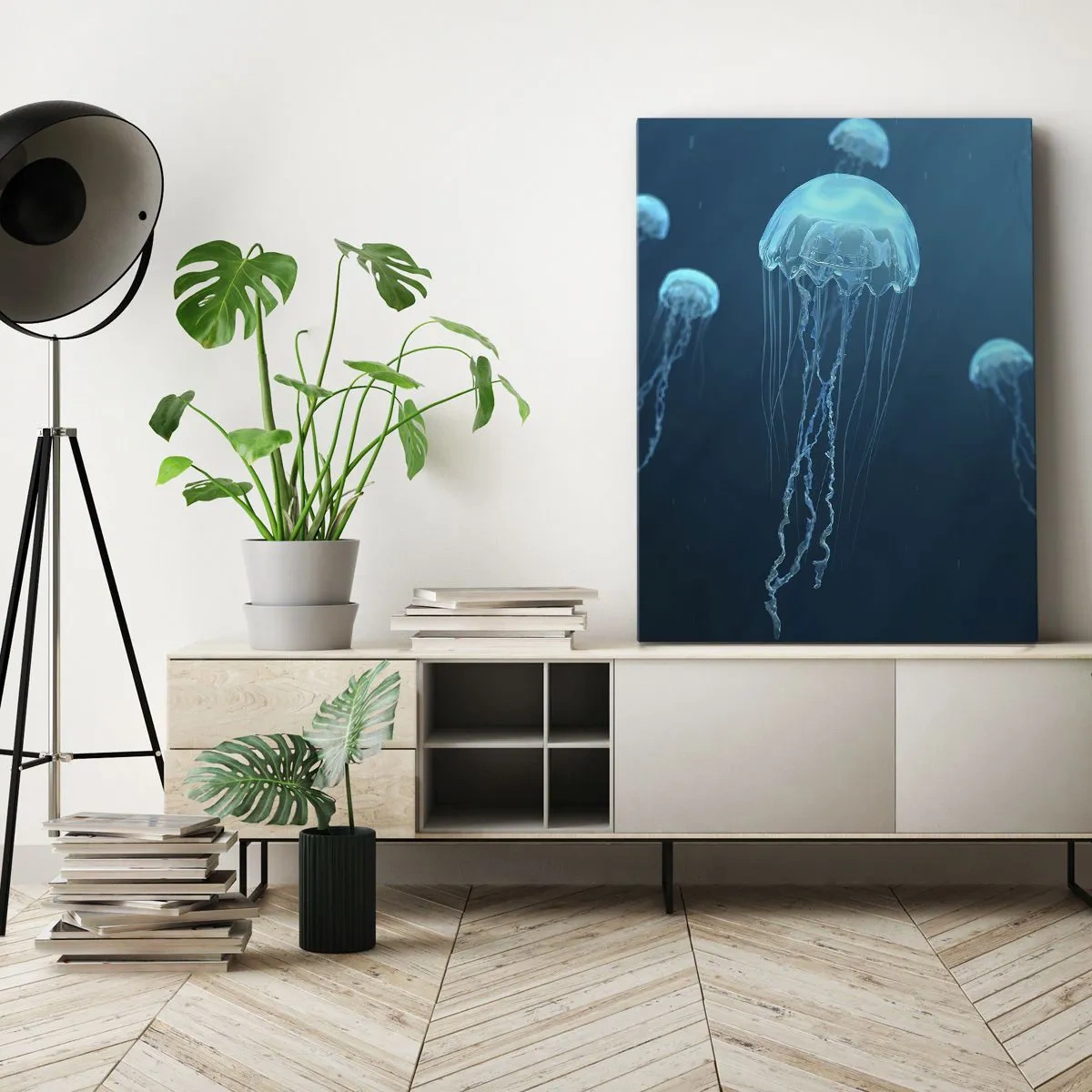 Obraz na plátne - Oceánsky tanec - 50x70 cm