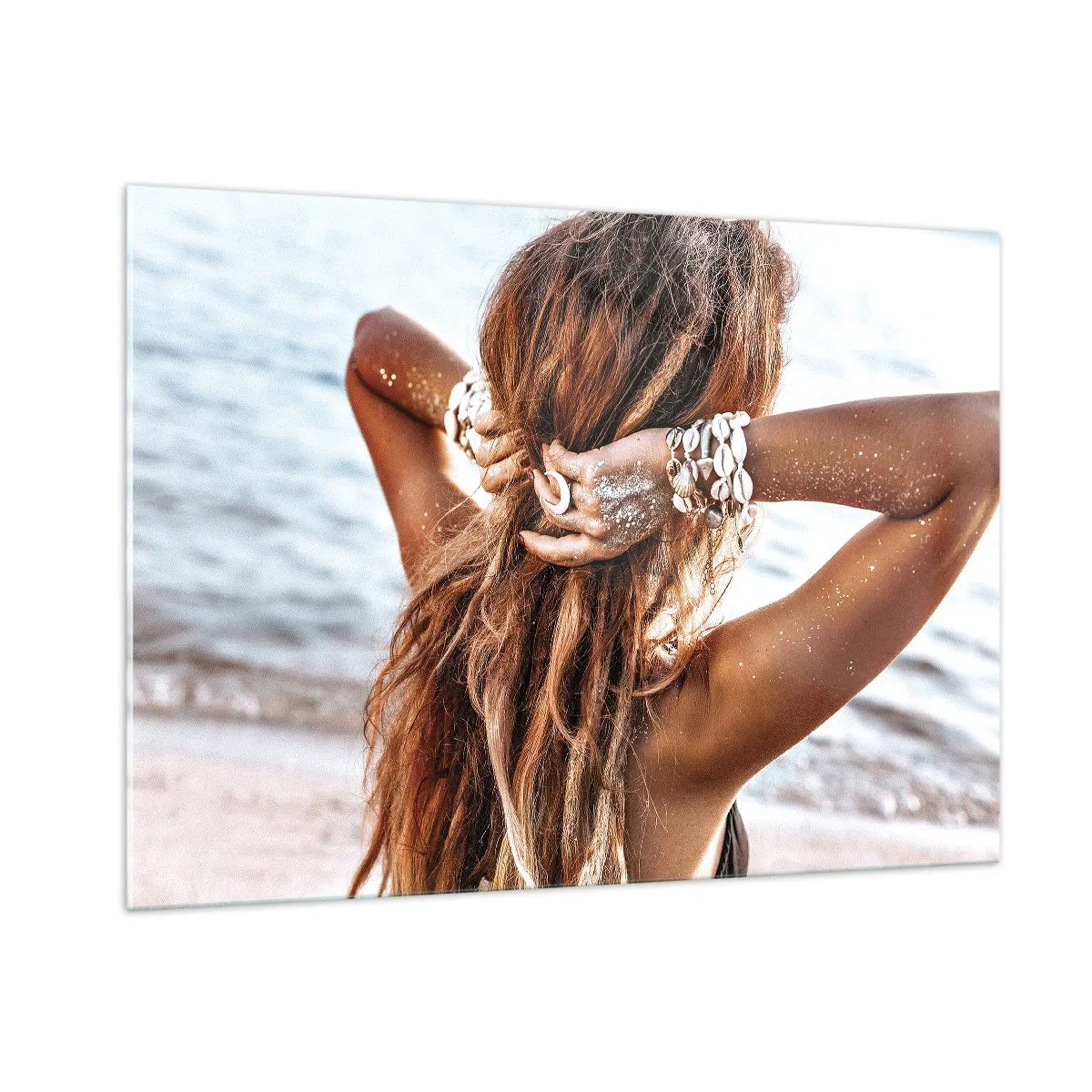 Obraz na skle - Sestra vody a slnka - 100x70 cm